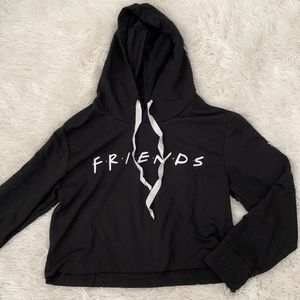 Friends cropped hoodie